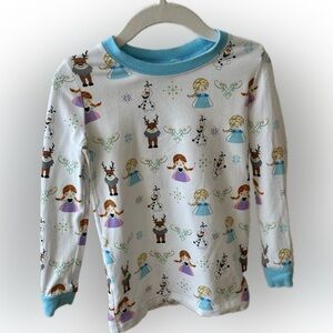 Kids' White and Blue Winter/frozen Pajamas